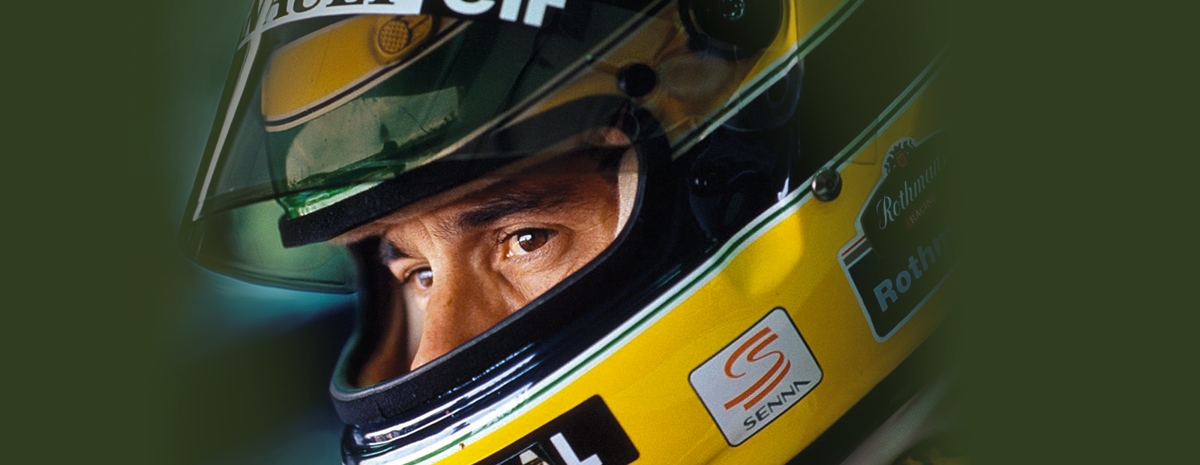 Modèle photo originale Ayrton Senna